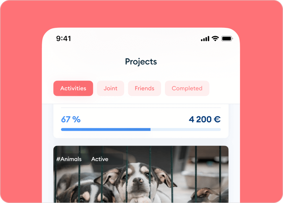 Figma Charity Mobile App Template